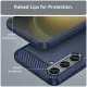 Husa pentru Samsung Galaxy S24 Plus - Techsuit Carbon Silicone - Blue Husa pentru Samsung Galaxy S24 Plus - Techsuit Carbon Silicone - Blue