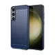 Husa pentru Samsung Galaxy S24 Plus - Techsuit Carbon Silicone - Blue Husa pentru Samsung Galaxy S24 Plus - Techsuit Carbon Silicone - Blue