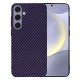 Husa pentru Samsung Galaxy S24 Plus - Techsuit Carbonite FiberShell - Purple