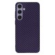 Husa pentru Samsung Galaxy S24 Plus - Techsuit Carbonite FiberShell - Purple