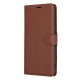 Husa pentru Samsung Galaxy S24 Plus - Techsuit Leather Folio - Brown