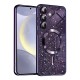 Husa pentru Samsung Galaxy S24 Plus - Techsuit Luxury Glitter MagSafe - Deep Purple