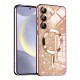 Husa pentru Samsung Galaxy S24 Plus - Techsuit Luxury Glitter MagSafe - Rose Gold