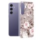 Husa pentru Samsung Galaxy S24 Plus - Techsuit Marble Series - Bloom of Ruth Gray