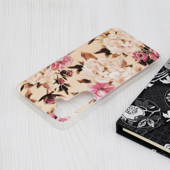 Husa pentru Samsung Galaxy S24 Plus - Techsuit Marble Series - Mary Berry Nude