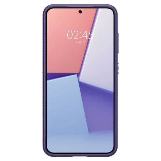 Husa pentru Samsung Galaxy S24 - Spigen Liquid Air - Deep Purple Husa pentru Samsung Galaxy S24 - Spigen Liquid Air - Deep Purple