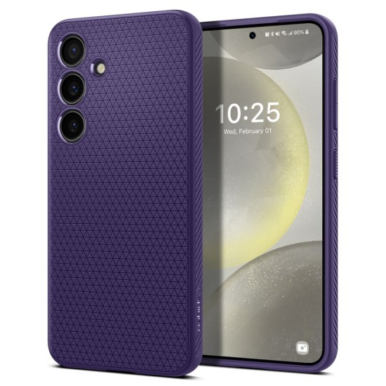 Husa pentru Samsung Galaxy S24 - Spigen Liquid Air - Deep Purple