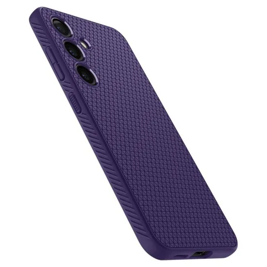Husa pentru Samsung Galaxy S24 - Spigen Liquid Air - Deep Purple Husa pentru Samsung Galaxy S24 - Spigen Liquid Air - Deep Purple