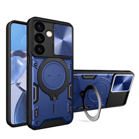 Husa pentru Samsung Galaxy S24 - Techsuit CamGuard Pro - Blue