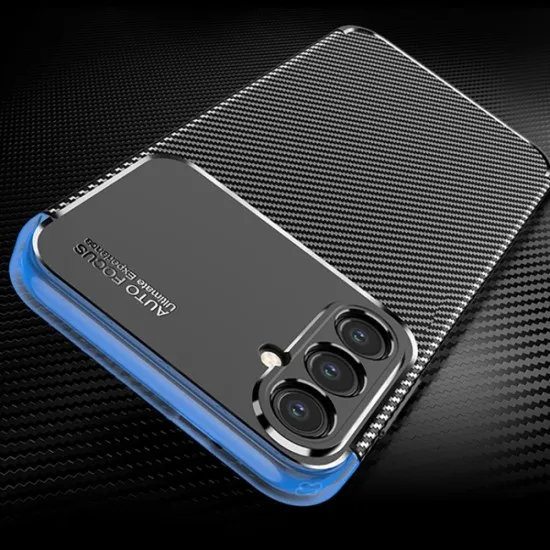 Husa pentru Samsung Galaxy S24 - Techsuit CarbonFiber - Black Husa pentru Samsung Galaxy S24 - Techsuit CarbonFiber - Black
