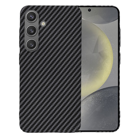 Husa pentru Samsung Galaxy S24 - Techsuit Carbonite FiberShell - Black