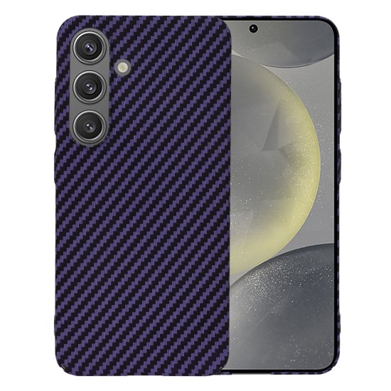 Husa pentru Samsung Galaxy S24 - Techsuit Carbonite FiberShell - Purple