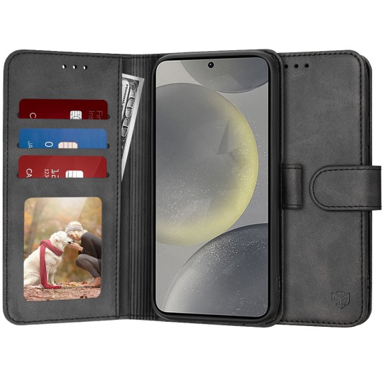 Husa pentru Samsung Galaxy S24 - Techsuit Diary Book - Black