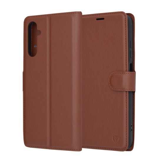 Husa pentru Samsung Galaxy S24 - Techsuit Leather Folio - Brown