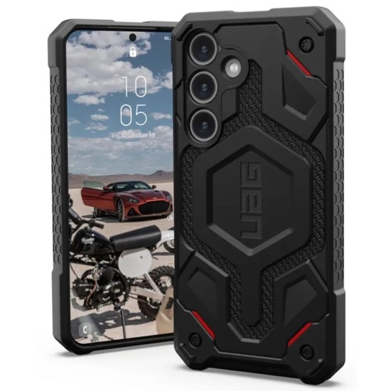 Husa pentru Samsung Galaxy S24 - UAG Monarch - Kevlar Black