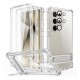 Husa pentru Samsung Galaxy S24 Ultra + Folie - ESR Armor Tough Kickstand HaloLock - Clear