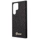 Husa pentru Samsung Galaxy S24 Ultra - Guess Glitter Script (GUHCS24LHGGSHK) - Black