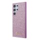 Husa pentru Samsung Galaxy S24 Ultra - Guess Glitter Script (GUHCS24LHGGSHU) - Purple