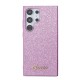 Husa pentru Samsung Galaxy S24 Ultra - Guess Glitter Script (GUHCS24LHGGSHU) - Purple