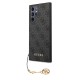 Husa pentru Samsung Galaxy S24 Ultra - Guess Hardcase 4G Charms Collection (GUHCS24LGF4GGR) - Black