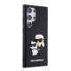 Husa pentru Samsung Galaxy S24 Ultra - Karl Lagerfeld 3D Design (KLHCS24L3DRKCNK) - Rubber Karl&Choupette