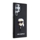 Husa pentru Samsung Galaxy S24 Ultra - Karl Lagerfeld 3D Design (KLHCS24L3DRKINK) - Rubber Ikonik