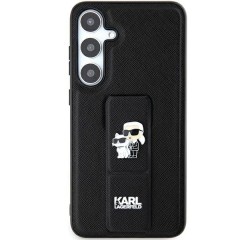 Husa pentru Samsung Galaxy S24 Ultra - Karl Lagerfeld Saffiano Gripstand (KLHCS24LGSAKCPK) - Karl&Choupette Husa pentru Samsung Galaxy S24 Ultra - Karl Lagerfeld Saffiano Gripstand (KLHCS24LGSAKCPK) - Karl&Choupette