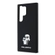 Husa pentru Samsung Galaxy S24 Ultra - Karl Lagerfeld Silicone (KLHCS24LSMHKCNPK) - Karl&Choupette