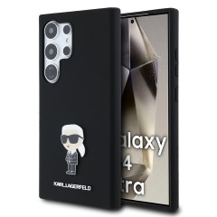 Husa pentru Samsung Galaxy S24 Ultra - Karl Lagerfeld Silicone (KLHCS24LSMHKNPK) - Ikonik Husa pentru Samsung Galaxy S24 Ultra - Karl Lagerfeld Silicone (KLHCS24LSMHKNPK) - Ikonik