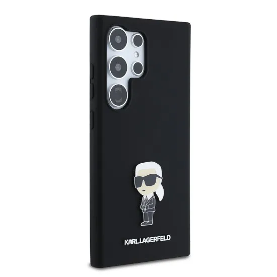 Husa pentru Samsung Galaxy S24 Ultra - Karl Lagerfeld Silicone (KLHCS24LSMHKNPK) - Ikonik Husa pentru Samsung Galaxy S24 Ultra - Karl Lagerfeld Silicone (KLHCS24LSMHKNPK) - Ikonik