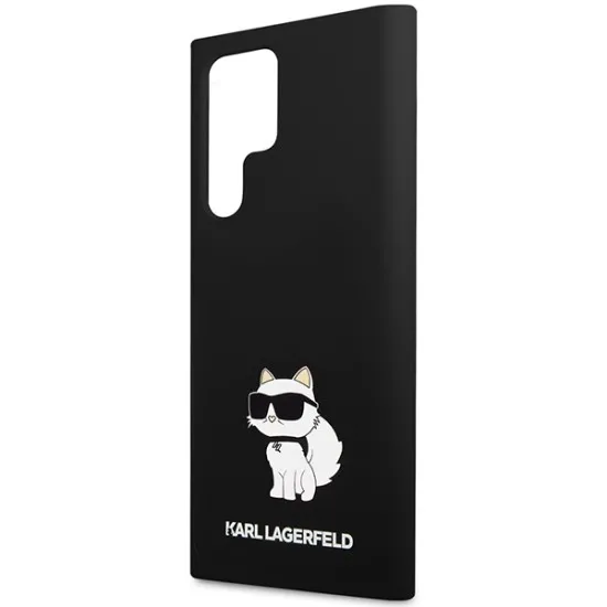 Husa pentru Samsung Galaxy S24 Ultra - Karl Lagerfeld Silicone (KLHCS24LSNCHBCK) - Choupette Husa pentru Samsung Galaxy S24 Ultra - Karl Lagerfeld Silicone (KLHCS24LSNCHBCK) - Choupette