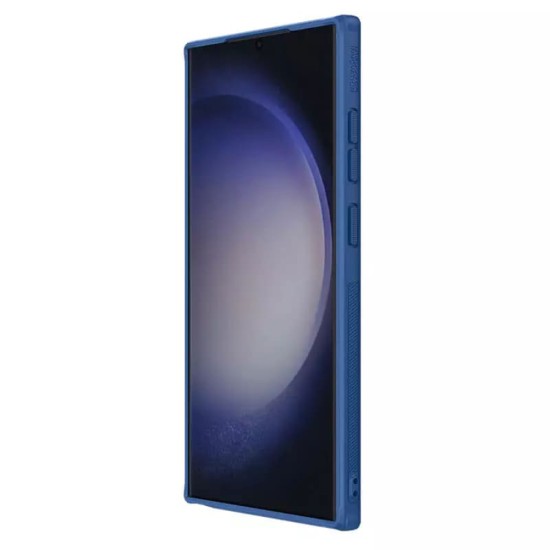 Husa pentru Samsung Galaxy S24 Ultra - Nillkin Super Frosted Shield Pro - Blue