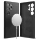 Husa pentru Samsung Galaxy S24 Ultra - Ringke Silicone Magnetic - Black Husa pentru Samsung Galaxy S24 Ultra - Ringke Silicone Magnetic - Black