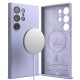 Husa pentru Samsung Galaxy S24 Ultra - Ringke Silicone Magnetic - Lavender