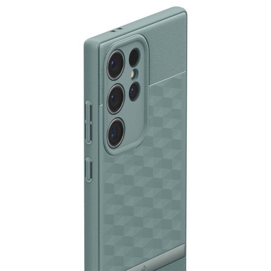 Husa pentru Samsung Galaxy S24 Ultra - Spigen Caseology Parallax - Sage Green