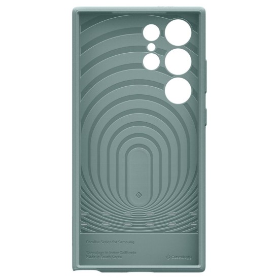 Husa pentru Samsung Galaxy S24 Ultra - Spigen Caseology Parallax - Sage Green