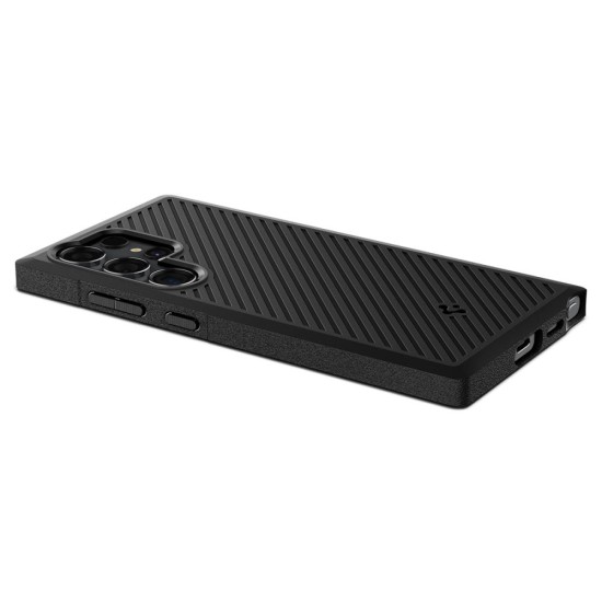 Husa pentru Samsung Galaxy S24 Ultra - Spigen Core Armor - Matte Black