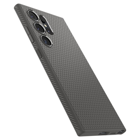 Husa pentru Samsung Galaxy S24 Ultra - Spigen Liquid Air - Granite Grey