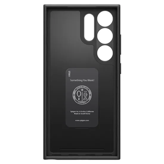 Husa pentru Samsung Galaxy S24 Ultra - Spigen Thin Fit - Black Husa pentru Samsung Galaxy S24 Ultra - Spigen Thin Fit - Black