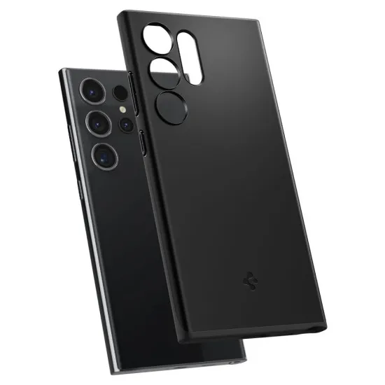 Husa pentru Samsung Galaxy S24 Ultra - Spigen Thin Fit - Black Husa pentru Samsung Galaxy S24 Ultra - Spigen Thin Fit - Black
