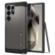 Husa pentru Samsung Galaxy S24 Ultra - Spigen Tough Armor - Gunmetal