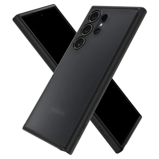 Husa pentru Samsung Galaxy S24 Ultra - Spigen Ultra Hybrid - Frost Black Husa pentru Samsung Galaxy S24 Ultra - Spigen Ultra Hybrid - Frost Black