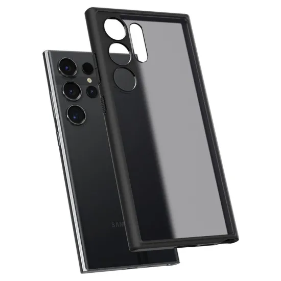 Husa pentru Samsung Galaxy S24 Ultra - Spigen Ultra Hybrid - Frost Black Husa pentru Samsung Galaxy S24 Ultra - Spigen Ultra Hybrid - Frost Black