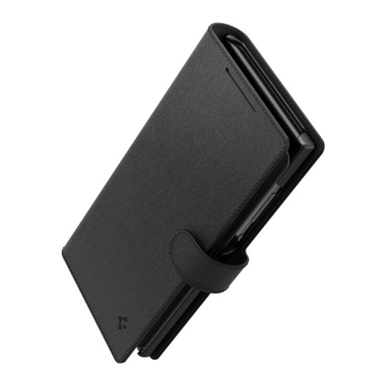 Husa pentru Samsung Galaxy S24 Ultra - Spigen Wallet S Plus - Black