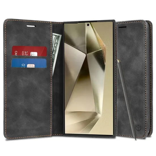 Husa pentru Samsung Galaxy S24 Ultra - Techsuit Confy Cover - Black Husa pentru Samsung Galaxy S24 Ultra - Techsuit Confy Cover - Black