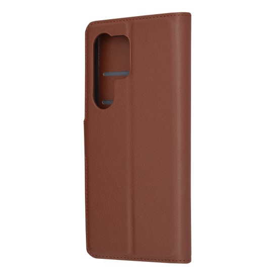 Husa pentru Samsung Galaxy S24 Ultra - Techsuit Leather Folio - Brown