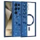 Husa pentru Samsung Galaxy S24 Ultra - Techsuit Luxury Glitter MagSafe - Deep Blue Husa pentru Samsung Galaxy S24 Ultra - Techsuit Luxury Glitter MagSafe - Deep Blue