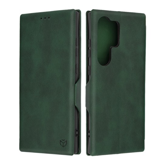 Husa pentru Samsung Galaxy S24 Ultra - Techsuit Safe Wallet Plus - Green