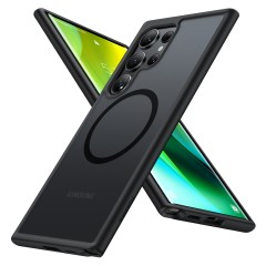 Husa pentru Samsung Galaxy S24 Ultra - Torras Guardian Magnetic Series - Black Husa pentru Samsung Galaxy S24 Ultra - Torras Guardian Magnetic Series - Black