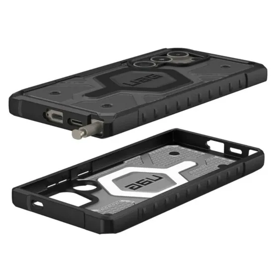 Husa pentru Samsung Galaxy S24 Ultra - UAG Pathfinder Clear MagSafe - Ash Husa pentru Samsung Galaxy S24 Ultra - UAG Pathfinder Clear MagSafe - Ash